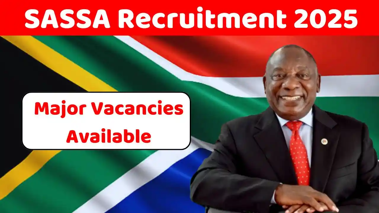 SASSA Recruitment 2025